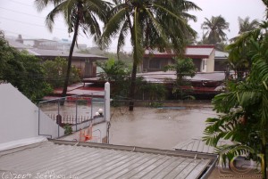 Our Street Becomes A Lake