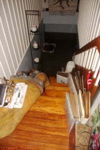 Our family albums drying out while we monitor the flood level