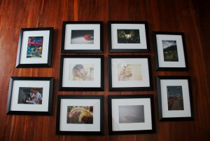 First Batch of Framed Photos